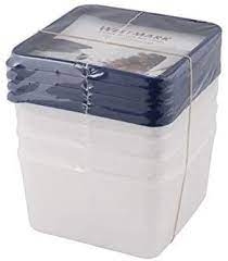 WESTMARK DIEPVRIESDOZEN 4 STUKS 0,5 LITER (25142270)